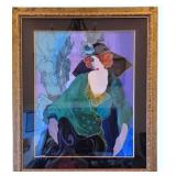 Itzchak Tarkay Signed Serigraph Woman in Hat