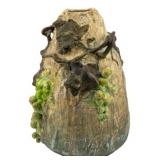 Amphora Style Art Nouveau Vase Ca. 1900 9"