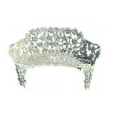 Victorian Cast Iron Garden Bench - 38 x 15 x 27
