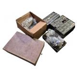 Group Lot of Sewing Supplies w/ Organizers