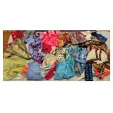 Lot of Assorted Colorful Scarves
