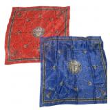 2 Scarves from the VA Museum of Fine Arts