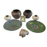 Lot Cloisonne Items