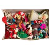 Box of Assorted Christmas Ornaments