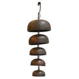 Set of 5 Japanese Nesting Temple Bells