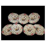 7 Coalport Kings Ware Canton Dinner Plates 10