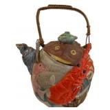 Japanese Banko Ware Teapot 6"x6"