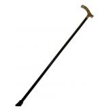 Walking Stick with Horn Handle 36"