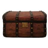 Wooden Dome Top Trunk 15"x24"x15"