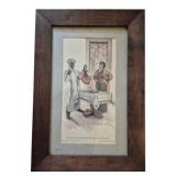 Framed Cream of Wheat Advertising Print