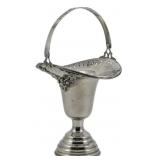 Vintage Silver Plate Basket 9.5"x5"