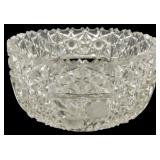 Cut Glass Bowl 4"x8"