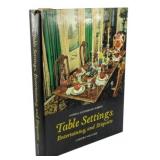 1967 1st Ed. Table Settings Entertaining
