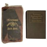 1911 Automobile Blue Book & 1919 Handbook