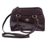 Vintage Aigner Leather Purse 7"x10"x4"