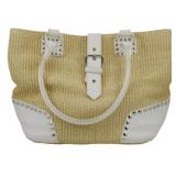Worn Vintage Tanner Woven Purse 9"x14"x4"