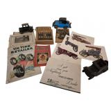 Automotive Ephemera w/ Toy Cars Collection