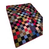 Handmade Patchwork Quilt 75"x58"