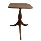 Mahogany Side Table Made by Howerton