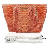 Brahmin Melbourne Terracotta Tote w/ Storage