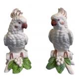 Pair Shefford Japan Cockatoo 8" Figures