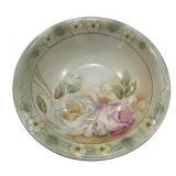 Germany Porcelain Serving Bowl w/ Florals