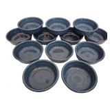 12 Fiesta Blue 5.5" Bowls