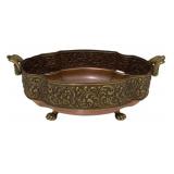 Brass & Copper Paw Footed Ferner