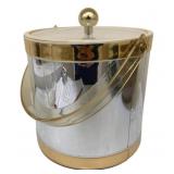 Vintage Mid-Century Ice Bucket - 9 x 8