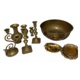 Lot of Assorted Brass Items