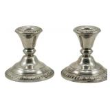 Frank M. Whiting Co. Sterling Candleholders