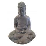 Stone Buddha Statue 13"x10.5"