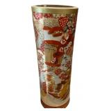 Ceramic Chinese Umbrella Stand - as is