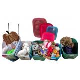 7 Boxes of Assorted Halloween Decor