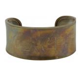 Vintage Sterling Cuff Bracelet 0.97oz