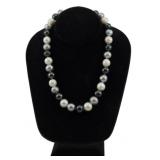 Multicolor Tahitian Cultured Pearl Necklace