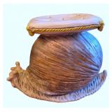 Italian Snail Garden Stool 18"x24"x14"