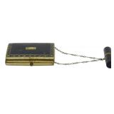 Terri Inc. N.Y. Compact w/ Lipstick Holder