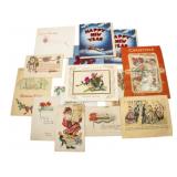 Group Vintage Christmas Postcards
