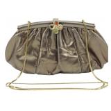 Vintage Judith Leiber Evening Purse 5"x9"x3"