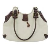 Vintage Tanner Cow Hide Handbag 11"x15"x2"