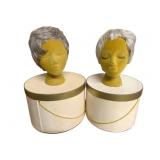 2 Collier Ellis Wigs w/ Boxes