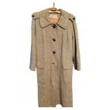 Vintage Tweed Overcoat by John T. Ellis & Co.