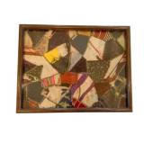 Patched Patch Quilt Art 15"x11.5"