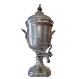 Antique Silver Plate Samovar 13"