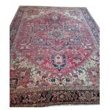 Hand Woven Persian Heriz Rug 139"x104"