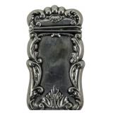 Presumably Silver Matchstick Holder 2.5x1.5