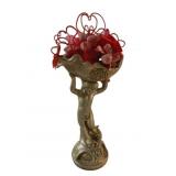 Cherub Flower Holder Decor - 18" Tall