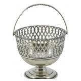 Vintage Sterling Basket 5"x3.5"