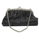 Vtg Adrienne Vittadini Leather Evening Purse